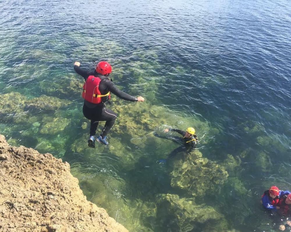 coasteering